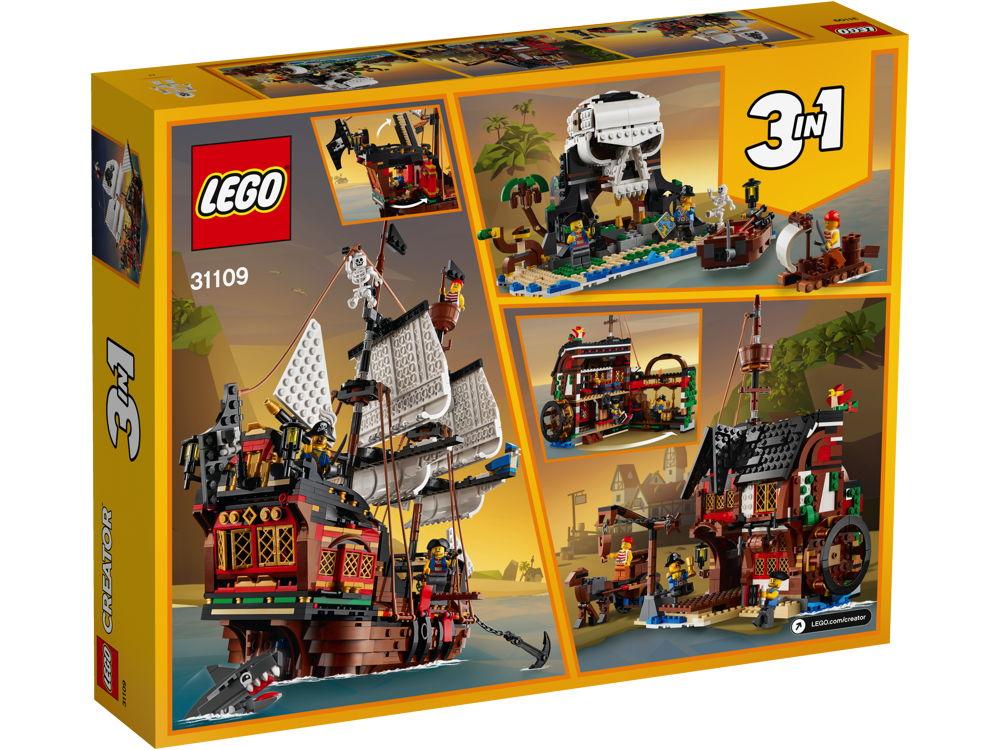LEGO® Creator Piratenschiff 1264 Teile 31109
