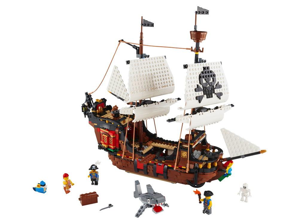 LEGO® Creator Piratenschiff 1264 Teile 31109
