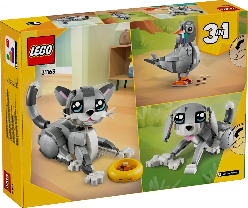 LEGO® Creator Graue Katze 407 Teile 31163