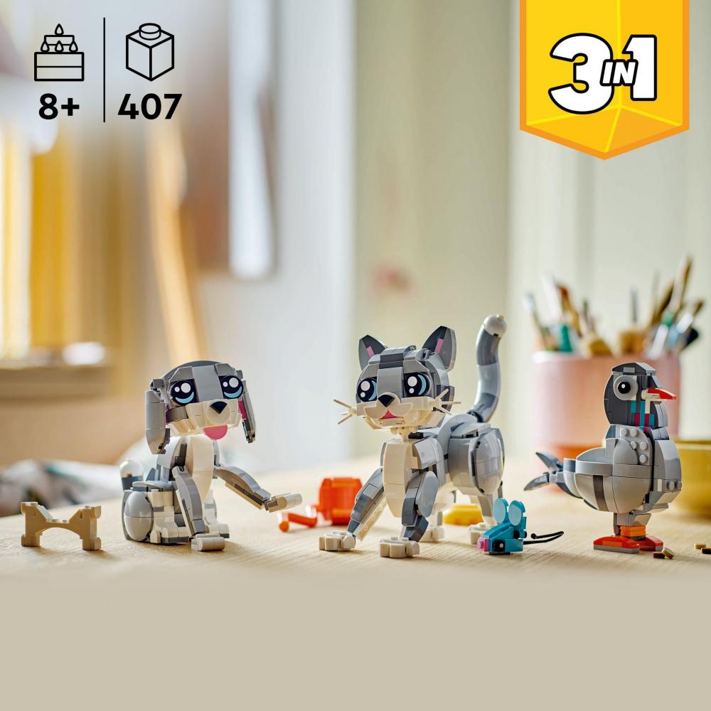 LEGO® Creator Graue Katze 407 Teile 31163