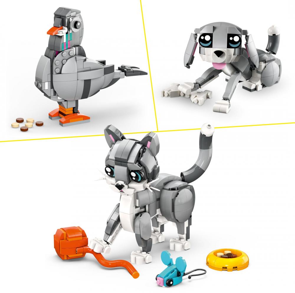LEGO® Creator Graue Katze 407 Teile 31163