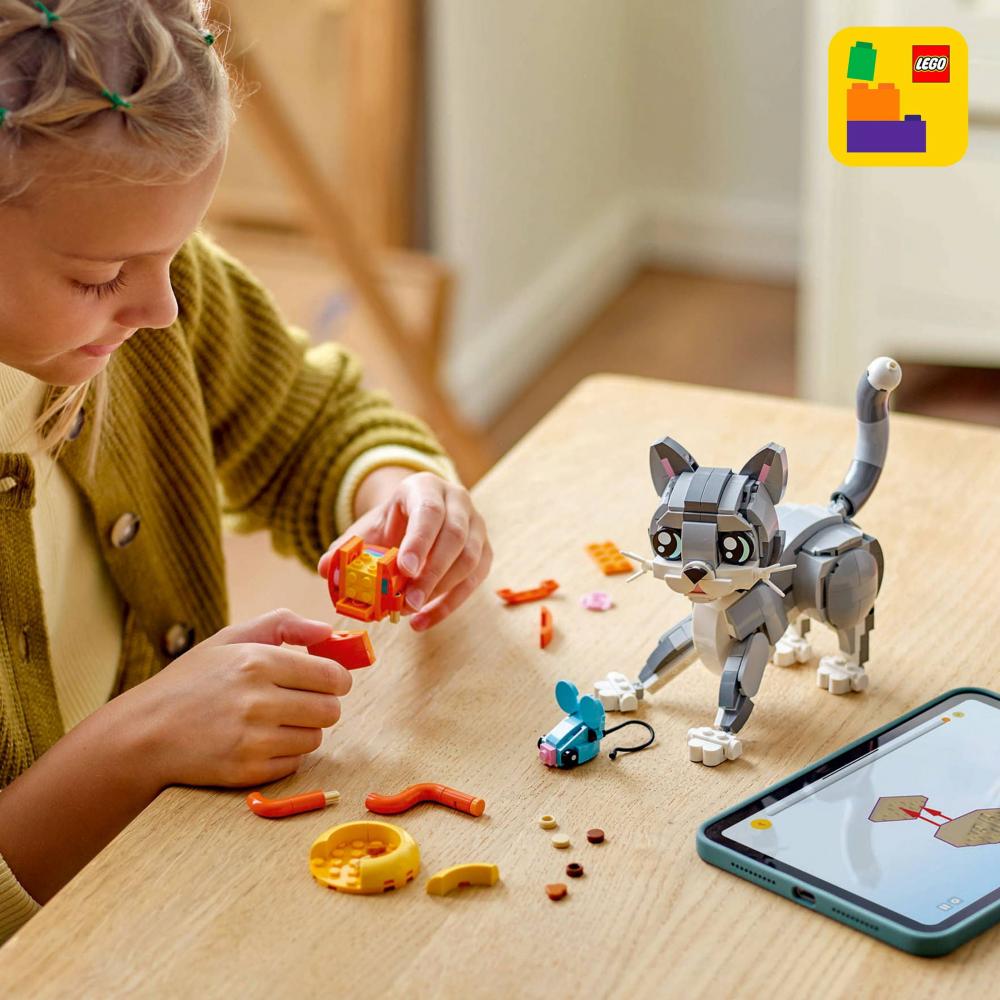 LEGO® Creator Graue Katze 407 Teile 31163