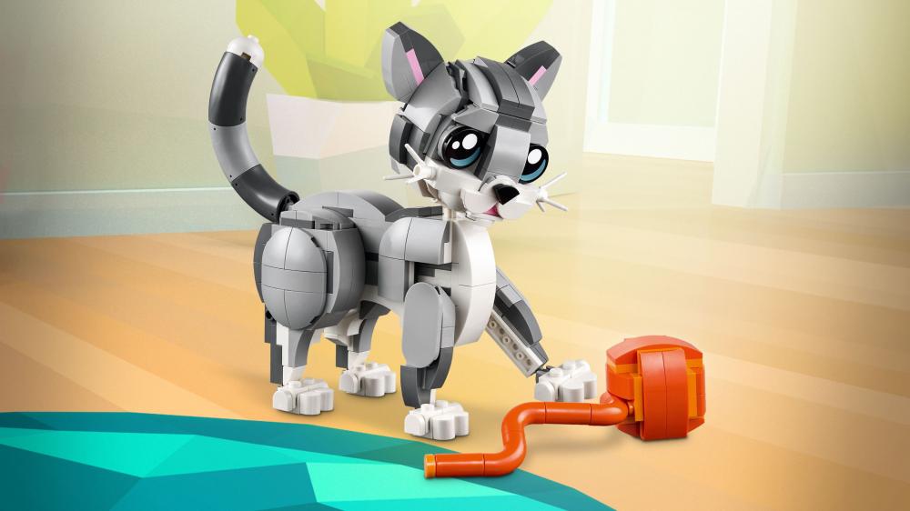 LEGO® Creator Graue Katze 407 Teile 31163
