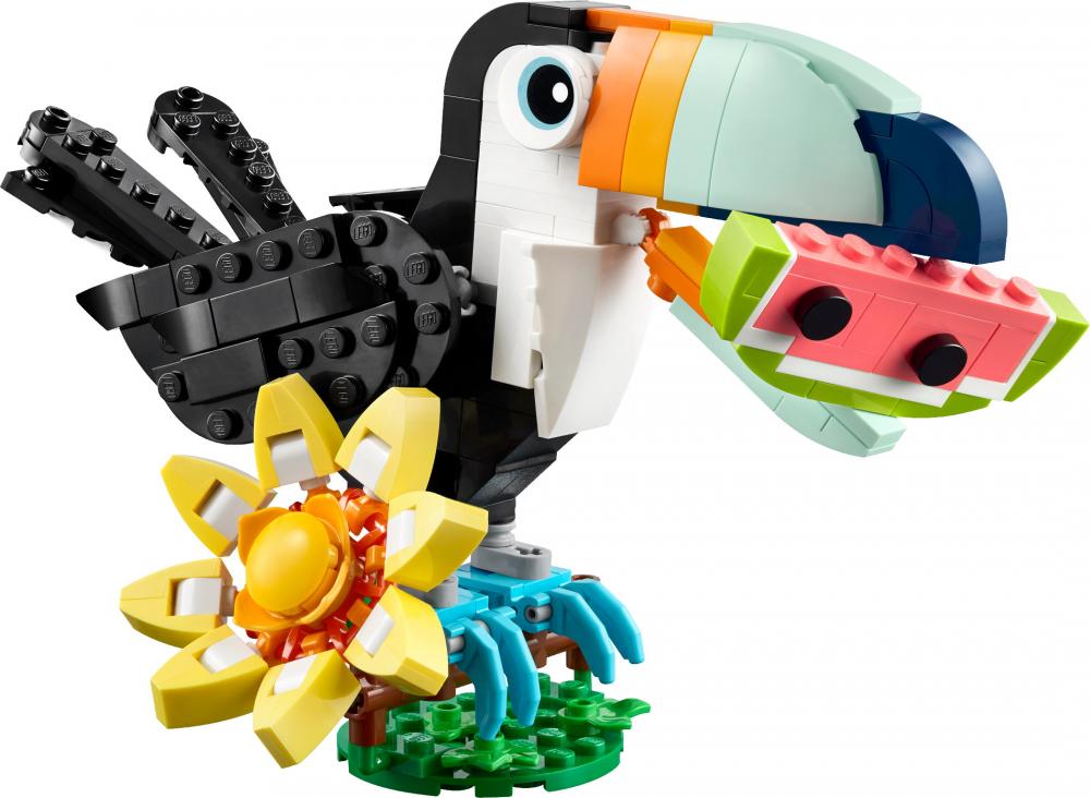 LEGO® Creator Wilde Tiere: Tropischer Tukan 225 Teile 31173