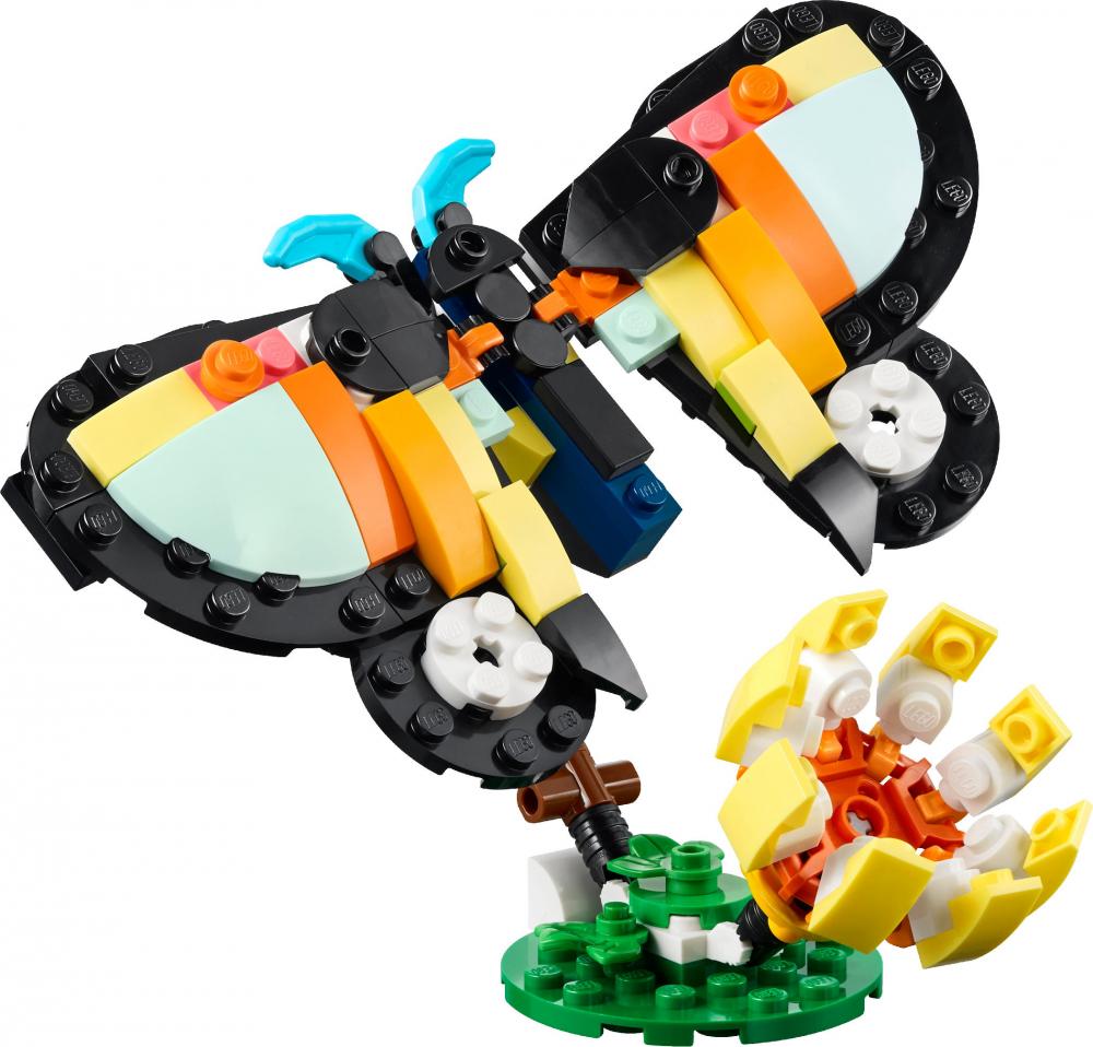 LEGO® Creator Wilde Tiere: Tropischer Tukan 225 Teile 31173