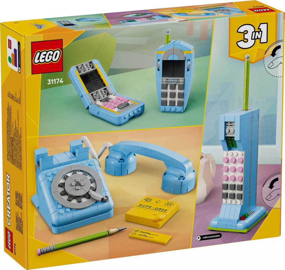 LEGO® Creator Retro-Telefon 383 Teile 31174