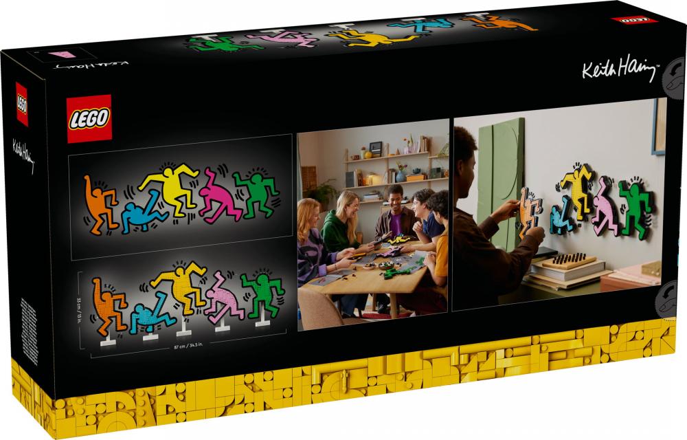 LEGO® ART Keith Haring - Tanzende Figuren 1773 Teile 31216