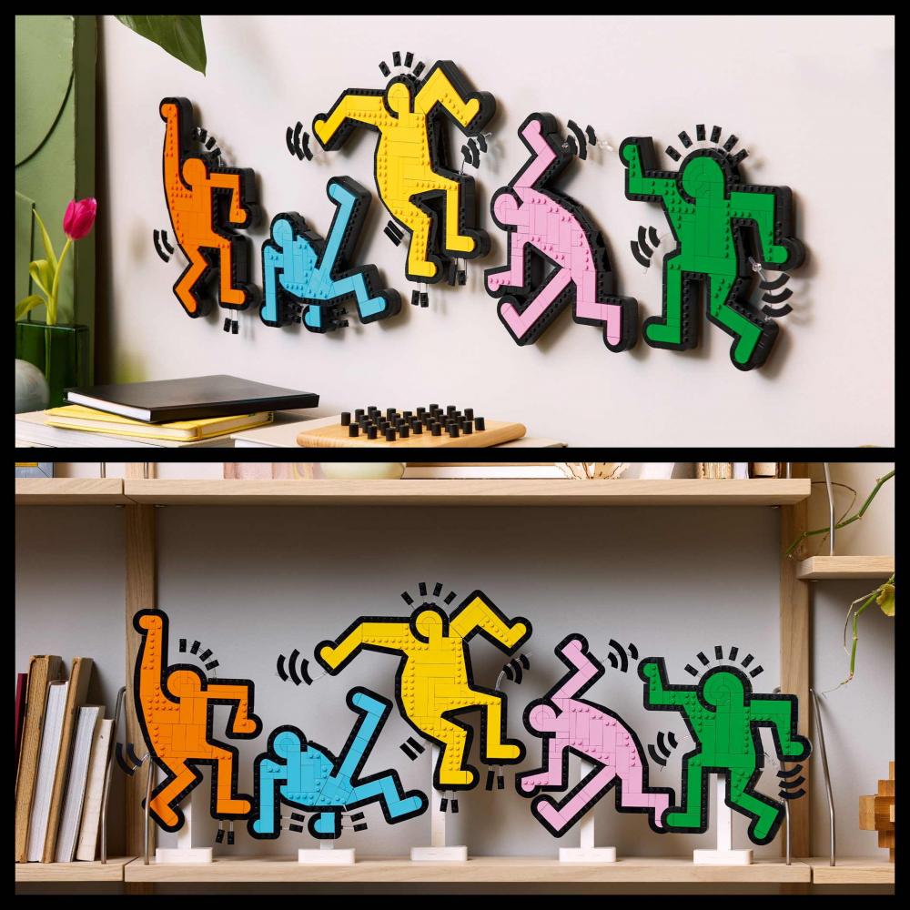 LEGO® ART Keith Haring - Tanzende Figuren 1773 Teile 31216