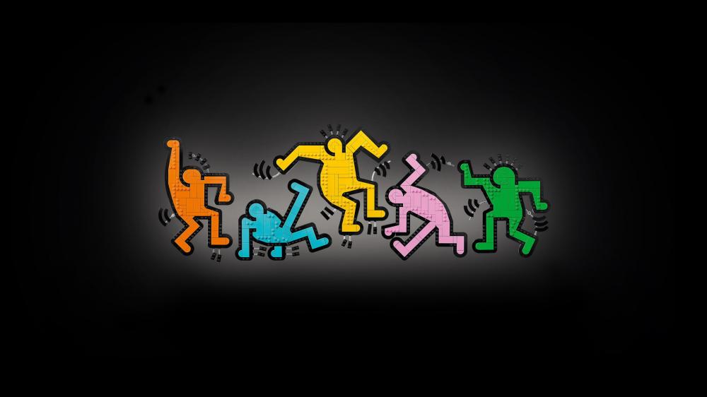 LEGO® ART Keith Haring - Tanzende Figuren 1773 Teile 31216