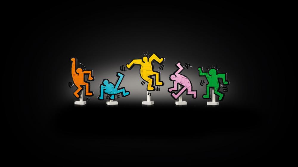 LEGO® ART Keith Haring - Tanzende Figuren 1773 Teile 31216
