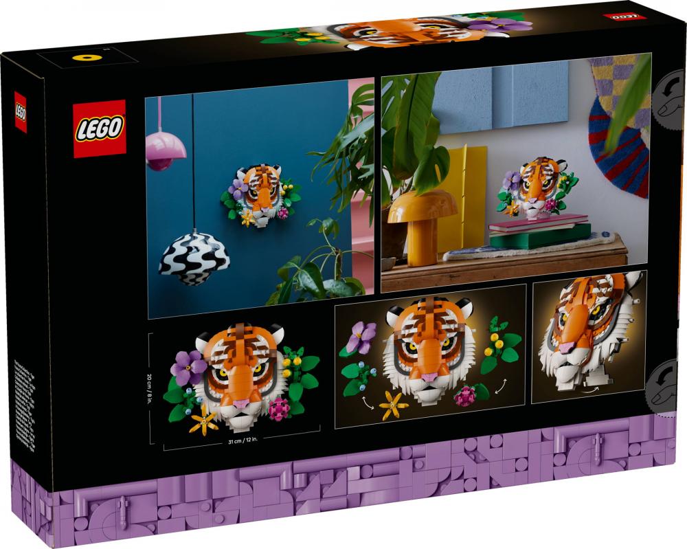 LEGO® ART Fauna Collection - Tiger 744 Teile 31217