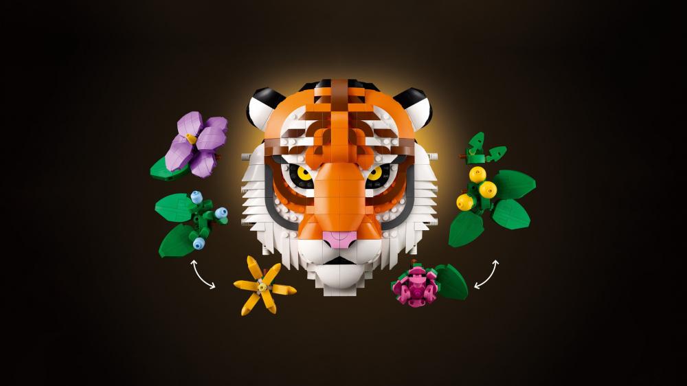 LEGO® ART Fauna Collection - Tiger 744 Teile 31217