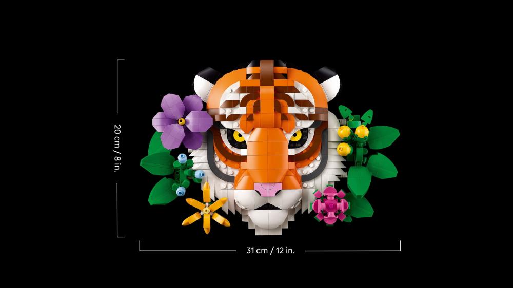 LEGO® ART Fauna Collection - Tiger 744 Teile 31217