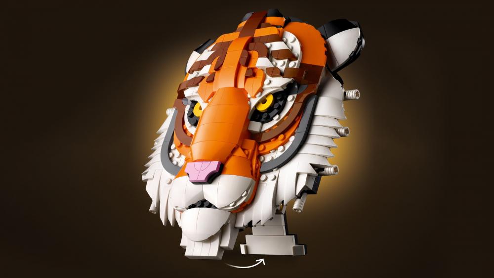 LEGO® ART Fauna Collection - Tiger 744 Teile 31217