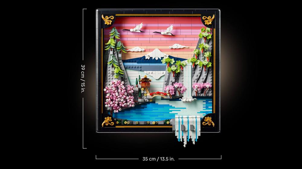 LEGO® ART Japanische Kirschblütenlandschaft 1892 Teile 31218