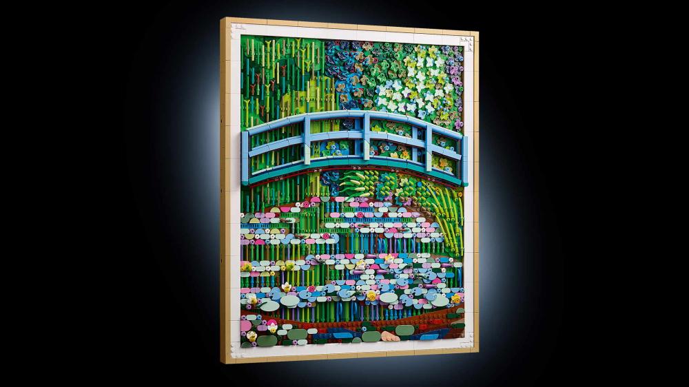 LEGO® ART Claude Monet - Brücke über einen Seerosenteich 3179 Teile 31220