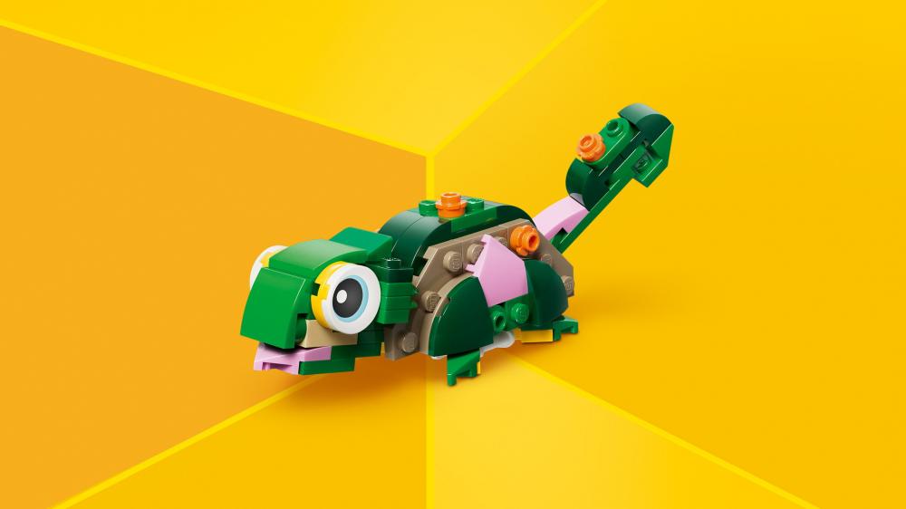 LEGO® Creator Schildkröte mit Seerose 124 Teile 31377