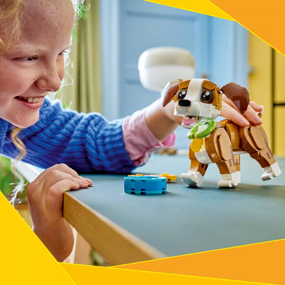 LEGO® Creator Niedliche Tiere Verspielter Welpe 336 Teile 31382