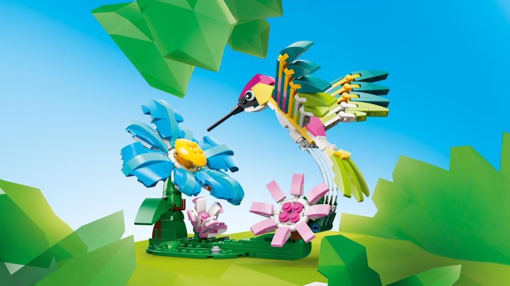 LEGO® Creator Wilde Tiere Bunter Kolibri 312 Teile 31384