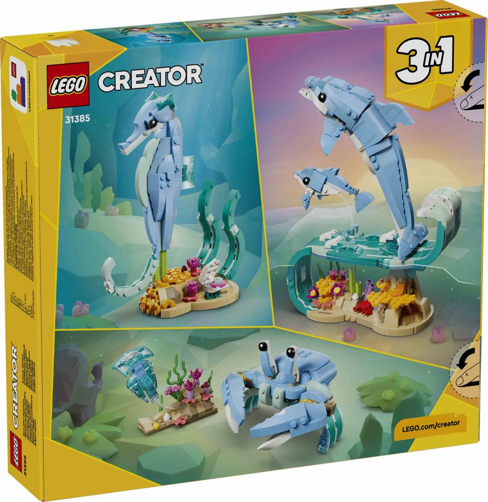 LEGO® Creator Meerestiere Wunderschöne Delfine 542 Teile 31385