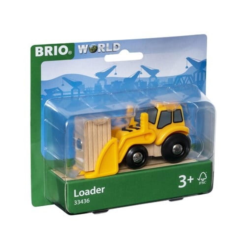 Brio World Eisenbahn Fahrzeug Frontlader 33436