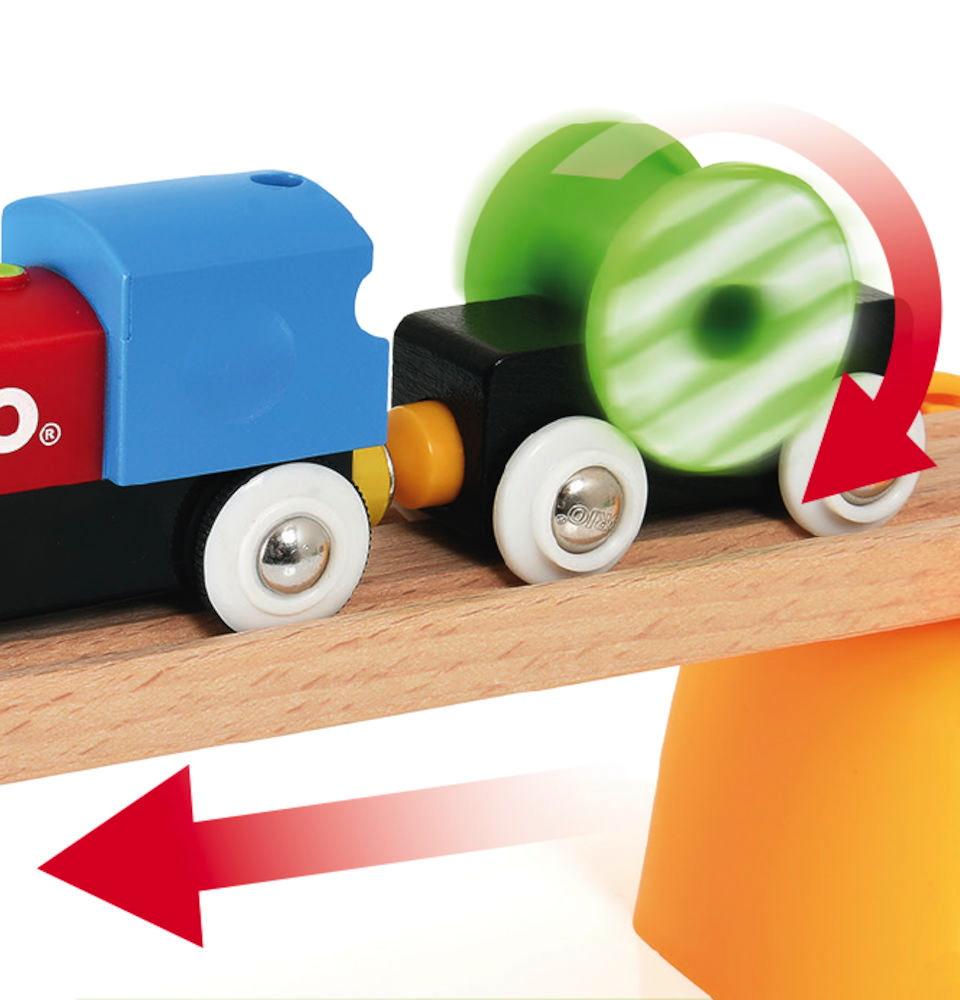 Brio Eisenbahn Meine erste Brio Bahn Set Batterielok 25 Teile 33710