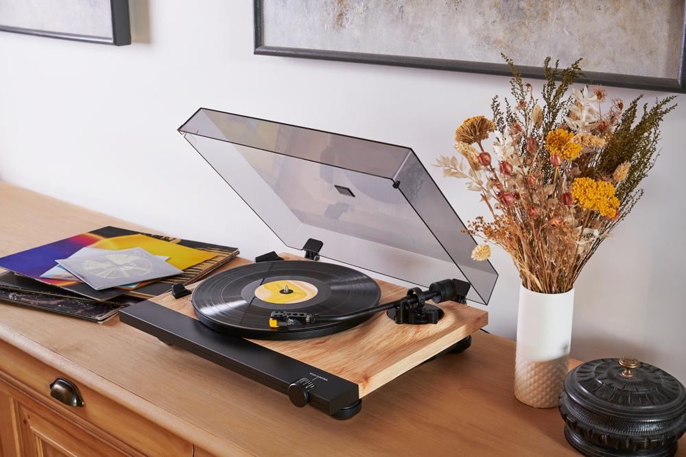 Thomson Plattenspieler TT702 Premium AT91-Phono-Tonabnehmer schwarz TH386790