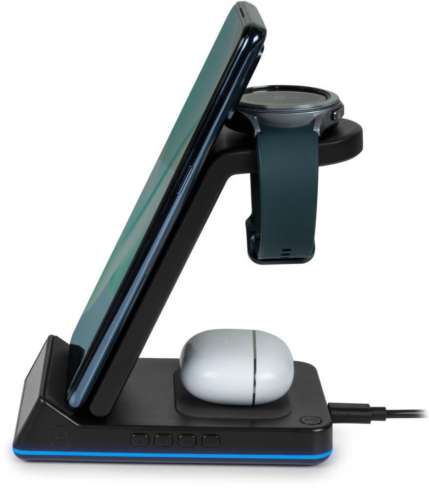 Thomson 4-in-1 Wecker, Ladestation, Nachtlicht CL750IS Android schwarz TH387926