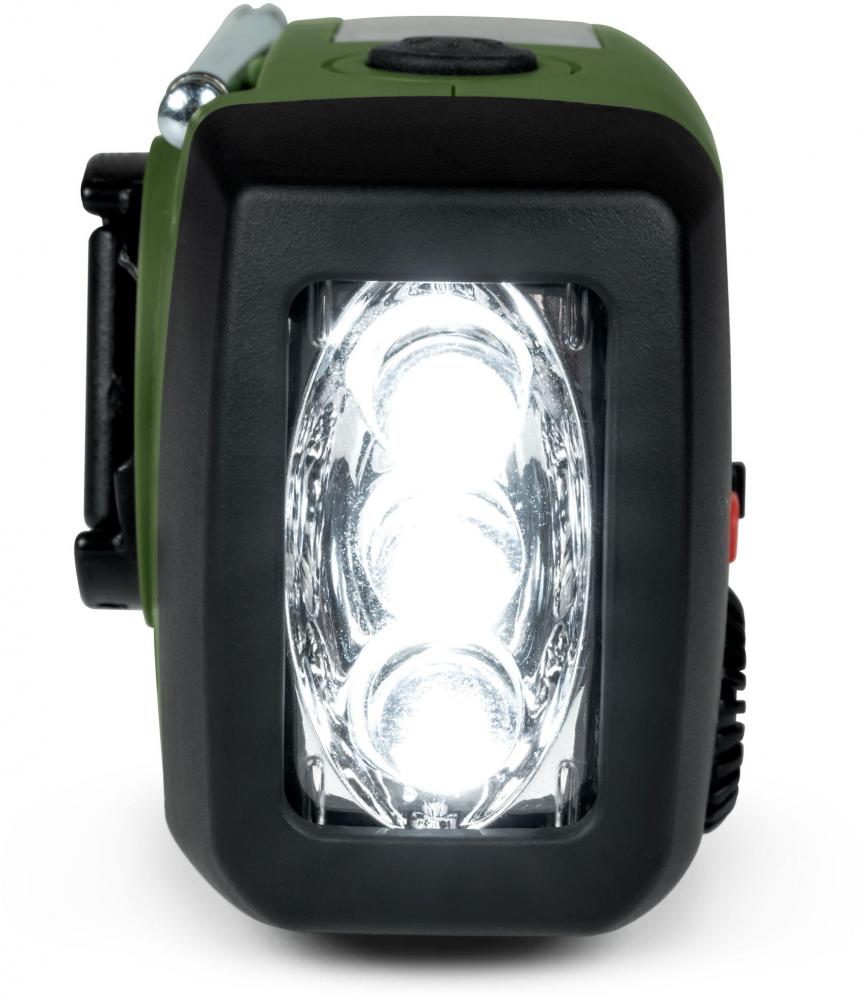 Thomson Notfallradio RT260 Solar Taschenlampe Powerbank grün TH387957