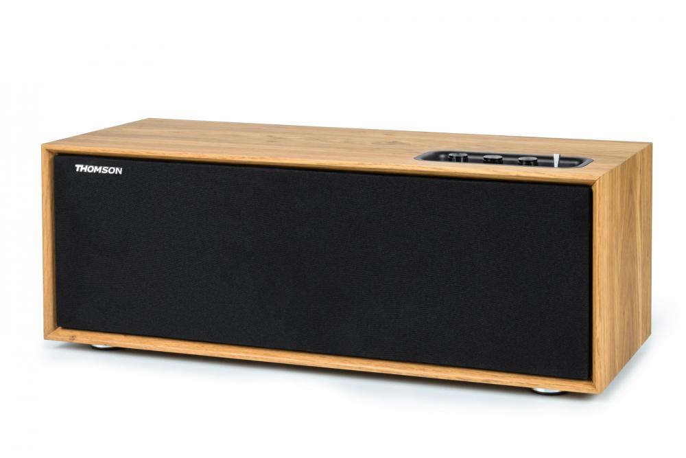 Thomson Bluetooth Regallautsprecher Cosy Range WS702 Holz braun TH388176