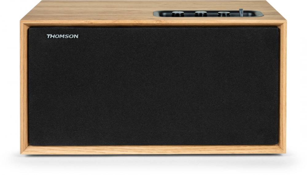 Thomson Bluetooth Regallautsprecher Cosy Range WS502 Holz braun TH388381