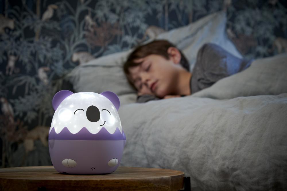 Bigben Nachtlicht Koala Coco mit Musik 8 Melodien und 13 Projektionen AU388749