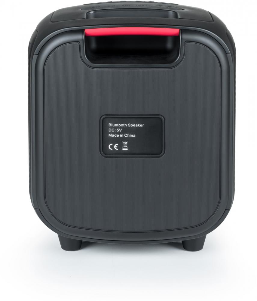 Bigben Bluetooth portabler Lautsprecher Party Cube Disco Licht AU389012