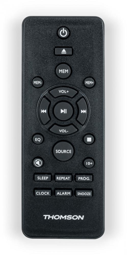 Thomson Bluetooth Kompaktanlage Micro MIC123BT CD Player USB Radio AUX-IN schwarz braun TH389036