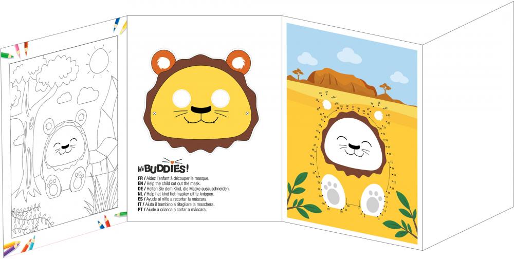Bigben Bluetooth portabler Lautsprecher Kids Lion Löwe AU389074