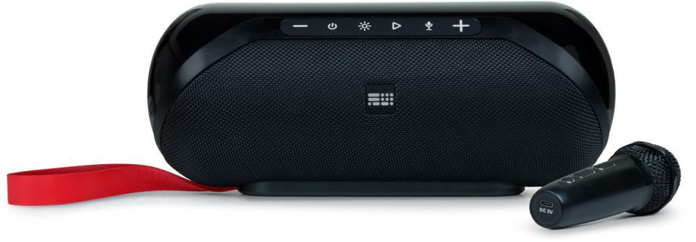 Bigben Bluetooth portabler Lautsprecher Party Lite 2. Gen Disco Licht LED Mikrofon AU389098