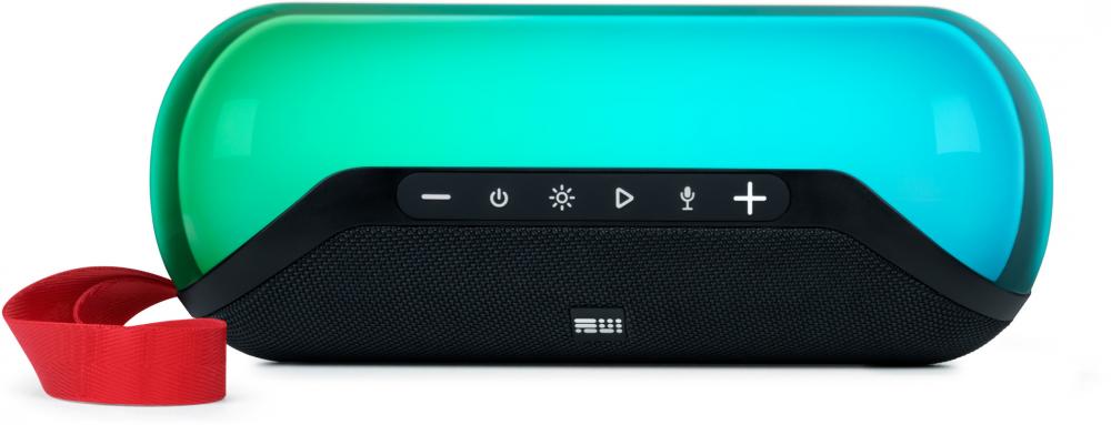 Bigben Bluetooth portabler Lautsprecher Party Lite 2. Gen Disco Licht LED Mikrofon AU389098