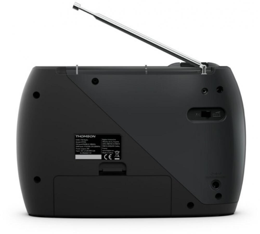 Thomson Bluetooth portables Radio RT350DAB schwarz TH389685