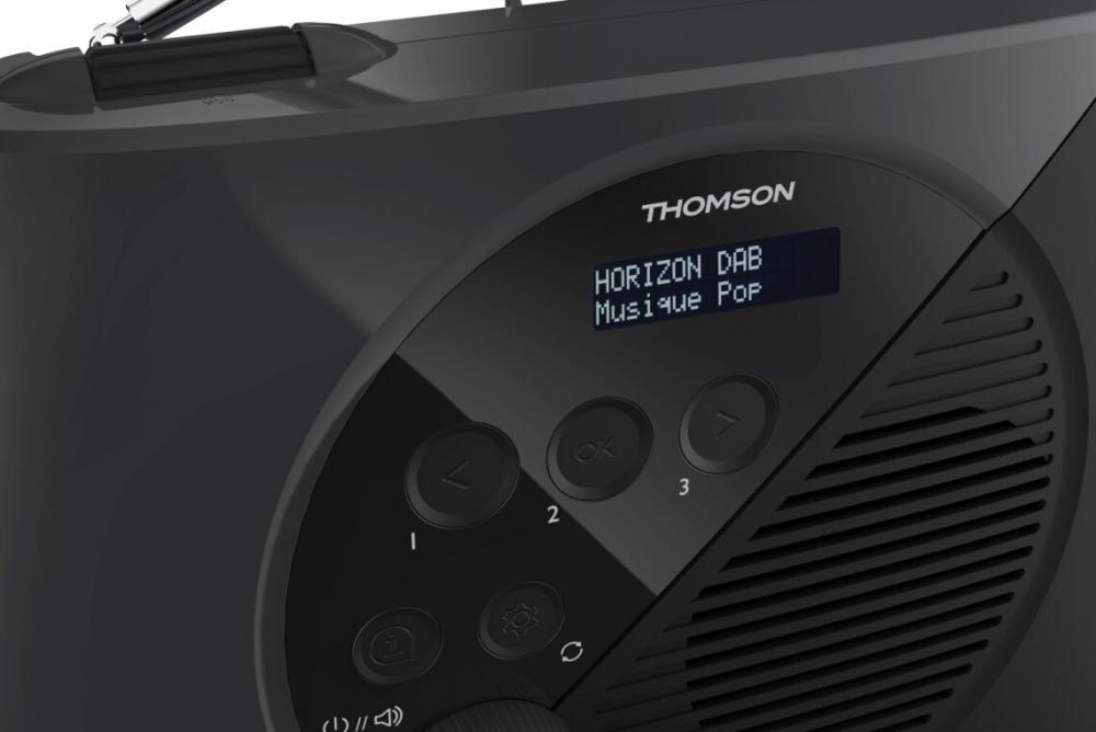 Thomson Bluetooth portables Radio RT350DAB schwarz TH389685