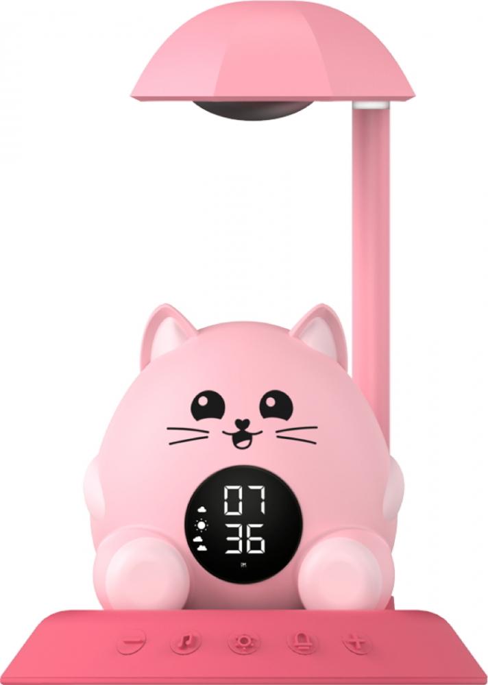 Bigben Kids Wecker mit Nachtlicht Cat SL Katze Hi Buddies! Timer, 6 Kindermelodien AU389937