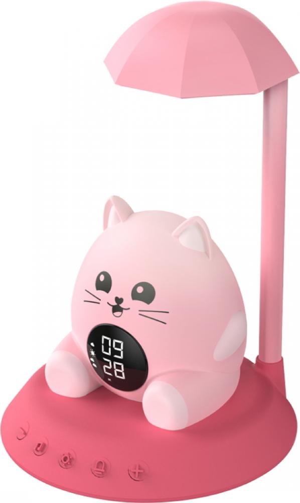 Bigben Kids Wecker mit Nachtlicht Cat SL Katze Hi Buddies! Timer, 6 Kindermelodien AU389937