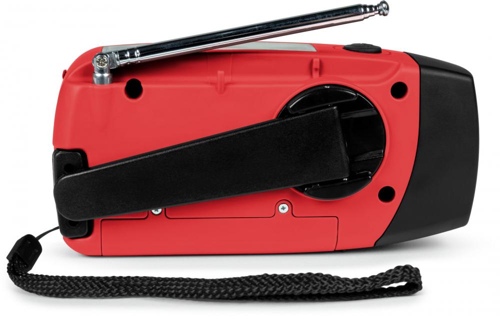 Thomson Notfallradio RT260R Solar Taschenlampe Powerbank rot TH390261