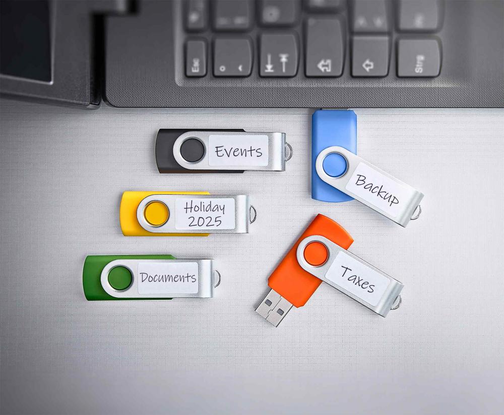 Intenso USB Stick 64GB Speicherstick Office Line USB 3.2 Gen. 1x1 USB-A 5er Pack