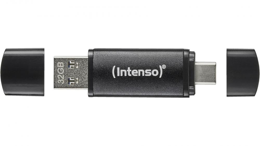 Intenso USB Stick 128GB Speicherstick Flex Line USB 3.2 Gen. 1x1 USB-A / USB-C