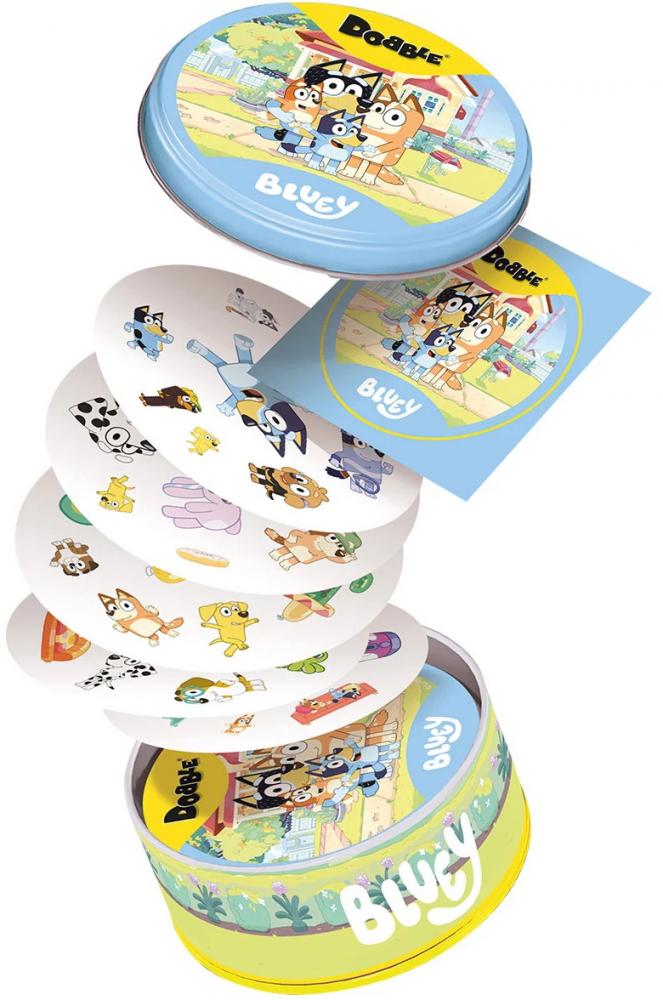 Zygomatic Familienspiel Reaktionsspiel Dobble Bluey ZYGD0057