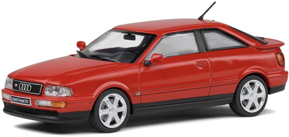 Solido Modellauto Maßstab 1:43 Audi S2 Coupe rot 1993 S4312201
