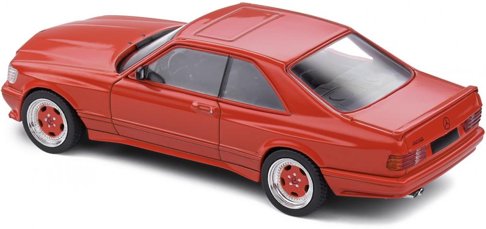 Solido Modellauto Maßstab 1:43 Mercedes Benz 560 SEC AMG rot 1990 S4310902