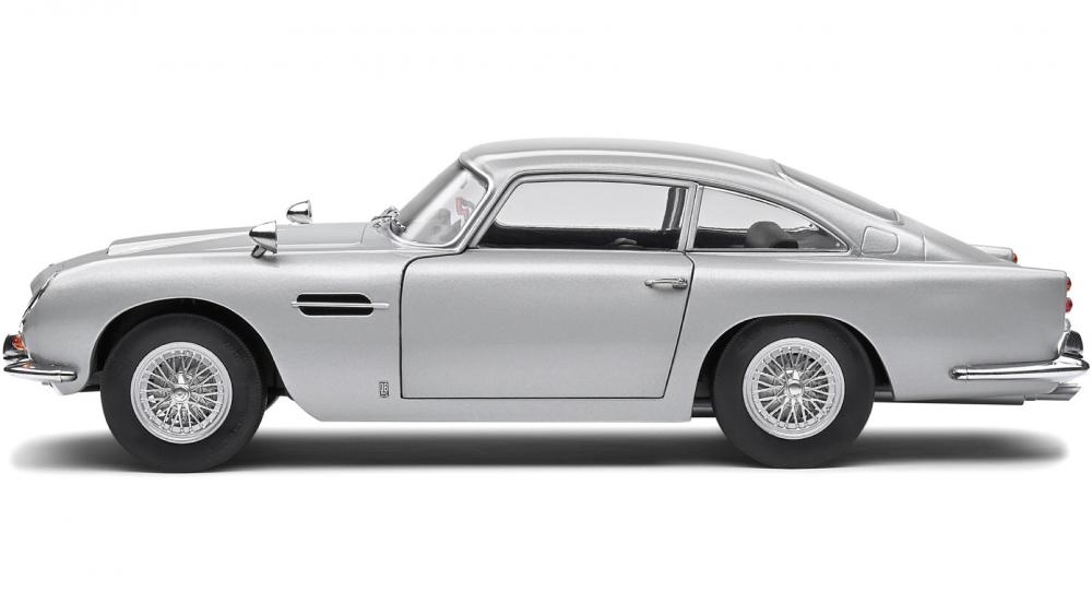 Solido Modellauto Maßstab 1:18 Aston Martin DB5 silber 1964 S1807101