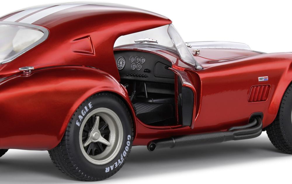 Solido Modellauto Maßstab 1:18 Ford Shelby Cobra 427 MK2 rot 1965 S1804909