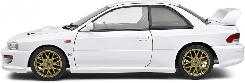 Solido Modellauto Maßstab 1:18 Subaru Impreza 22B weiß 1998 S1807404